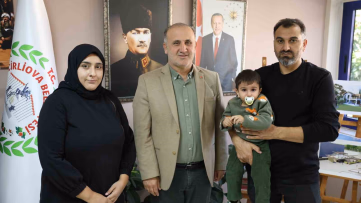 Başkan Kaya’dan küçük Muhammed’e destek çağrısı