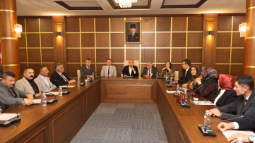 Başkan Önal Muhtarlarla Bir Araya Geldi
