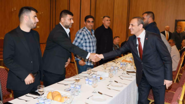 Başkan Vekili Özünal Muhtarlarla Buluştu