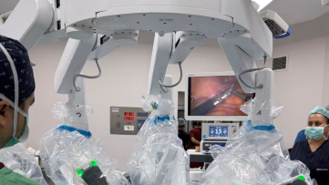 BAÜN Hastanesinde İlk Robotik Cerrahi Gerçekleştirildi
