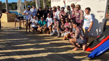 Bodrum’da e-foil yarışları düzenlendi