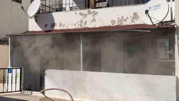 Bodrum'da Ev Yangını Panik Yarattı