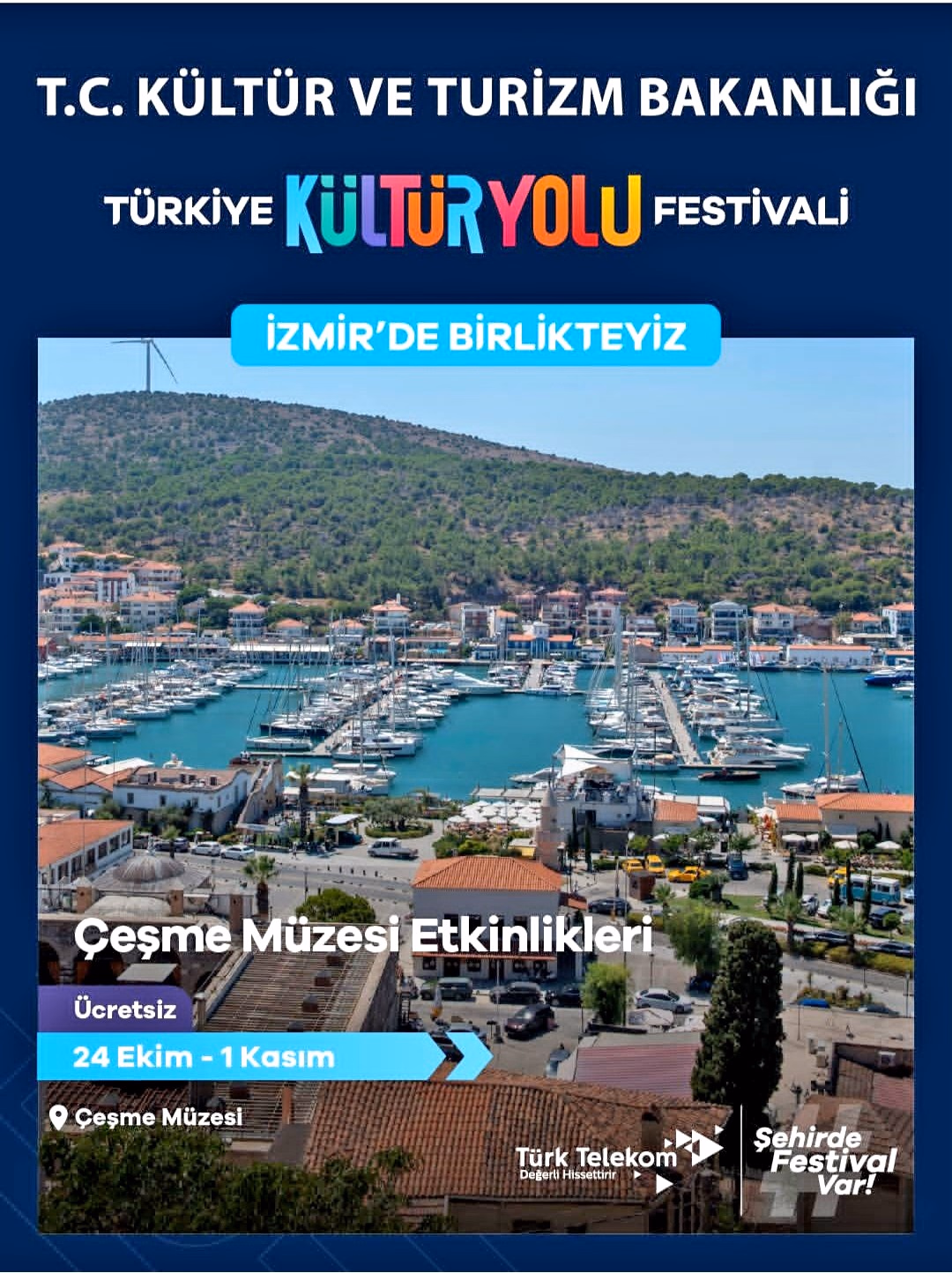 Çeşme Kültür Yolu Festivali Başlıyor