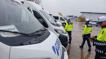 Düzce'de Okul Servis Araçları Denetlendi