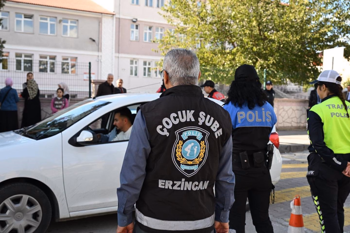 Erzincan'da Öğrencilerin Güvenliği İçin Denetim Yapıldı