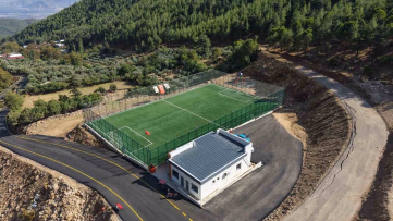 Hassa'da 2 Bin 100 Metre Asfalt Serildi