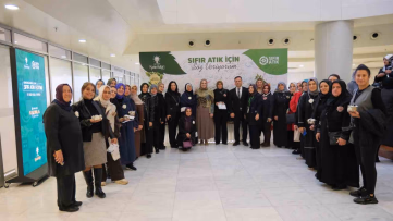 İnegöl Belediyesi’nden sıfır atık standı