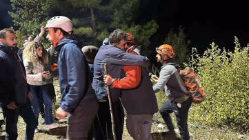 Isparta'da Mahsur Kalanlar İçin Operasyon