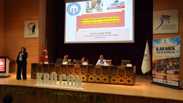 Karabük'te Uluslararası Sağlık Bilimleri Kongresi
