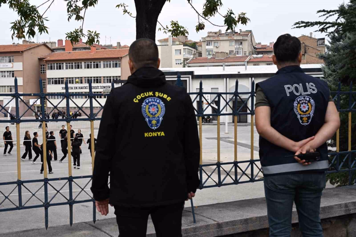 Konya'da Okul Çevrelerinde Sıkı Denetim