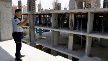 Kuşadası’nda İnşaat Yasağına Uymayanlara Cezai İşlem