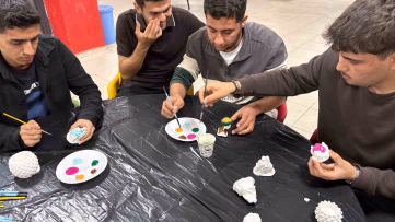 Muğlalı gençler seramik sanatıyla buluştu