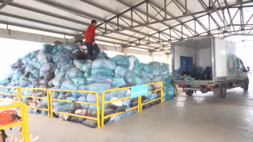 Osmangazi'de tonlarca atık geri dönüştürüldü