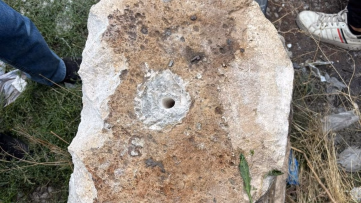 Tarihi heykel kaidesi operasyonu