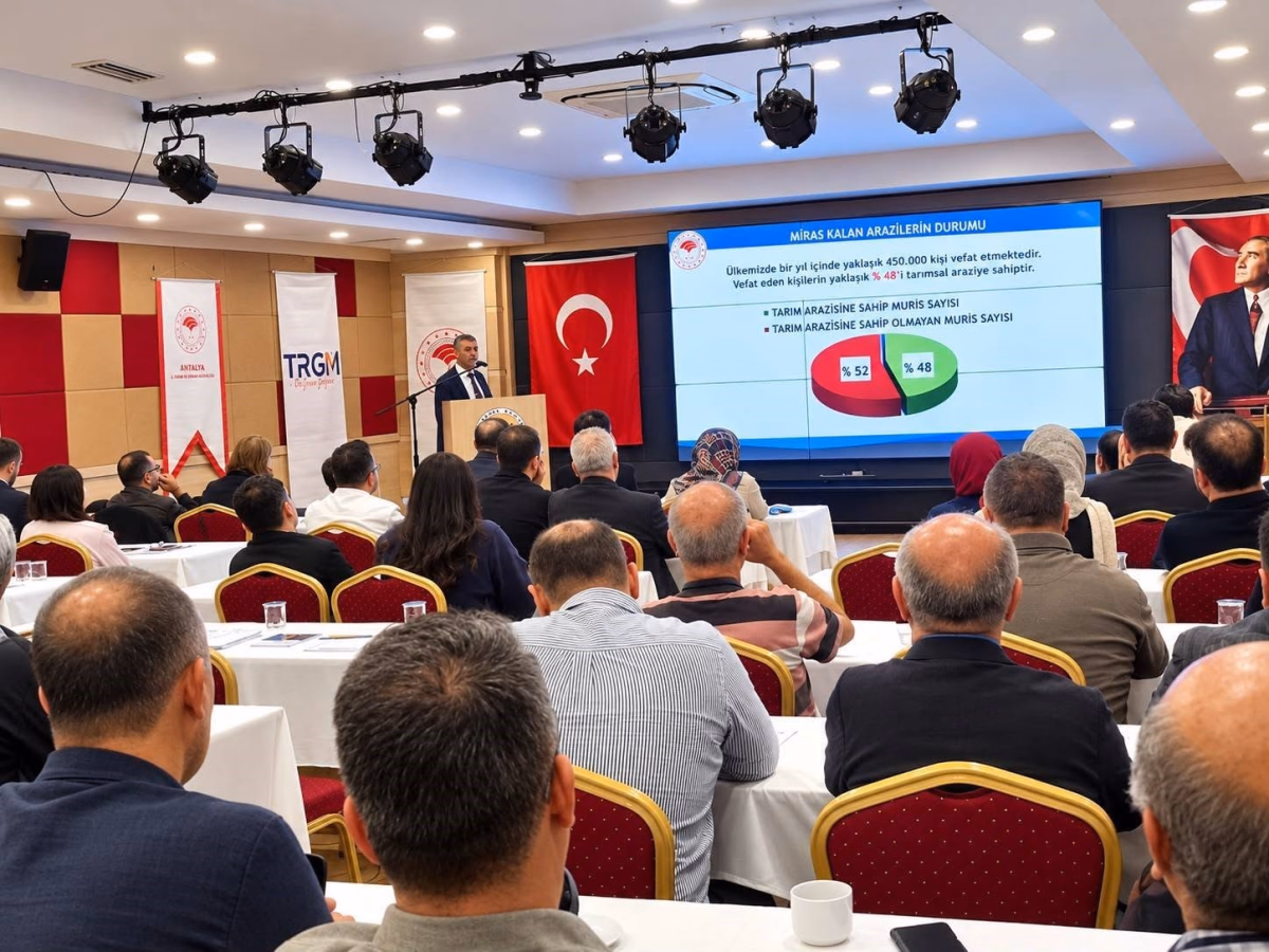 Tarım arazilerinin devri eğitimi düzenlendi