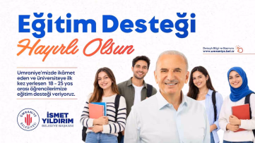 Ümraniye Belediyesinden Üniversitelilere 20 Bin TL
