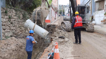 Yayladağı'nda 30 Yıllık Kanalizasyon Hattı Yenileniyor