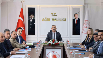 Ağrı'da Eğitim Güvenliği Toplantısı Yapıldı