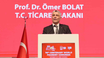Bakan Bolat'tan Döküm Sanayisi Açıklaması