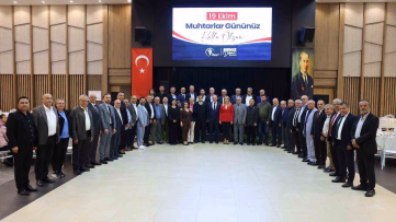 Başkan Doğan muhtarlarla bir araya geldi
