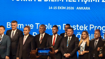 BİLİMFEST Kayseri'ye TÜBİTAK'tan Birincilik Ödülü