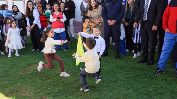 Çameli'de aileler geleneksel oyunlarda yarıştı