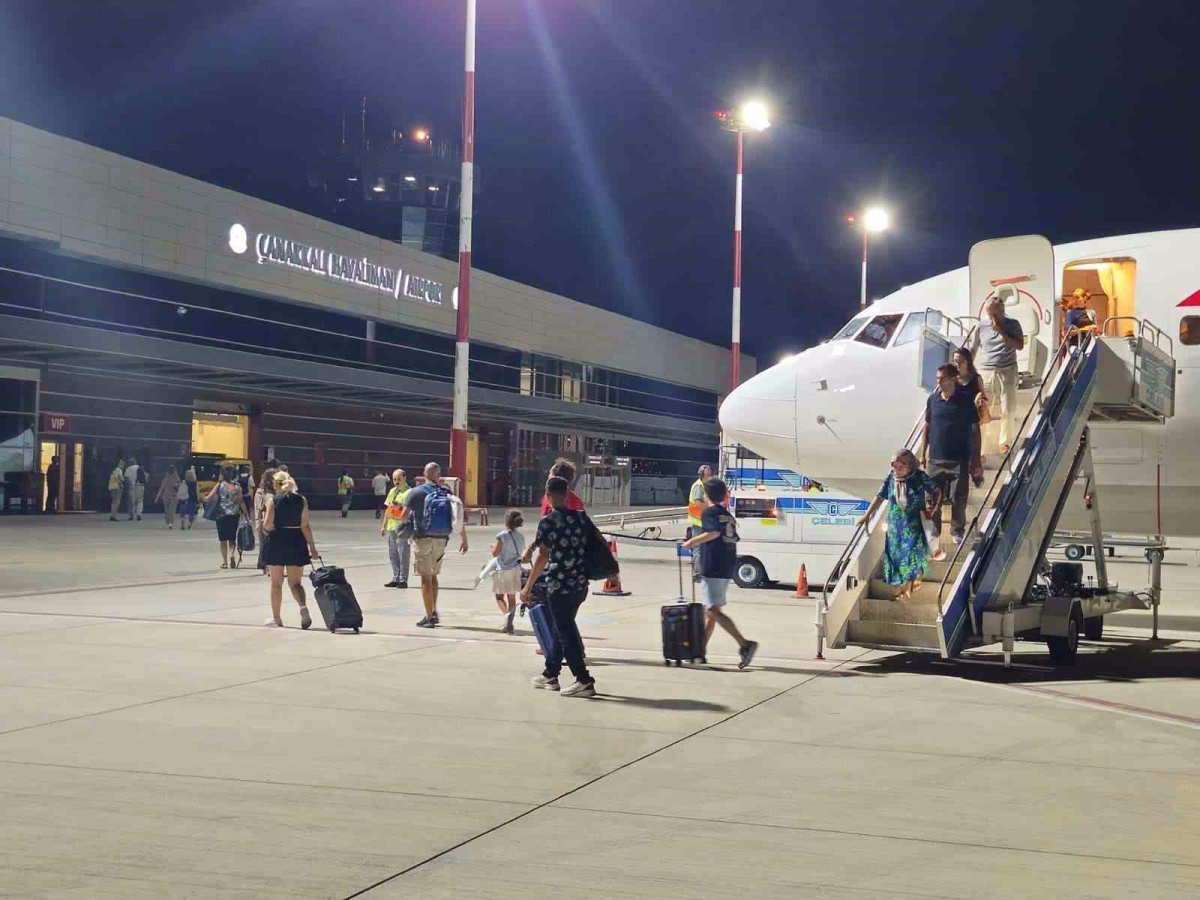 Çanakkale Havalimanı Eylül'de yolcu ağırladı