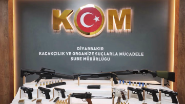 Diyarbakır'da Silah Kaçakçılığı Operasyonu: 13 Gözaltı