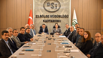 DSİ Genel Müdürlüğü’nden Kastamonu’da kritik zirve