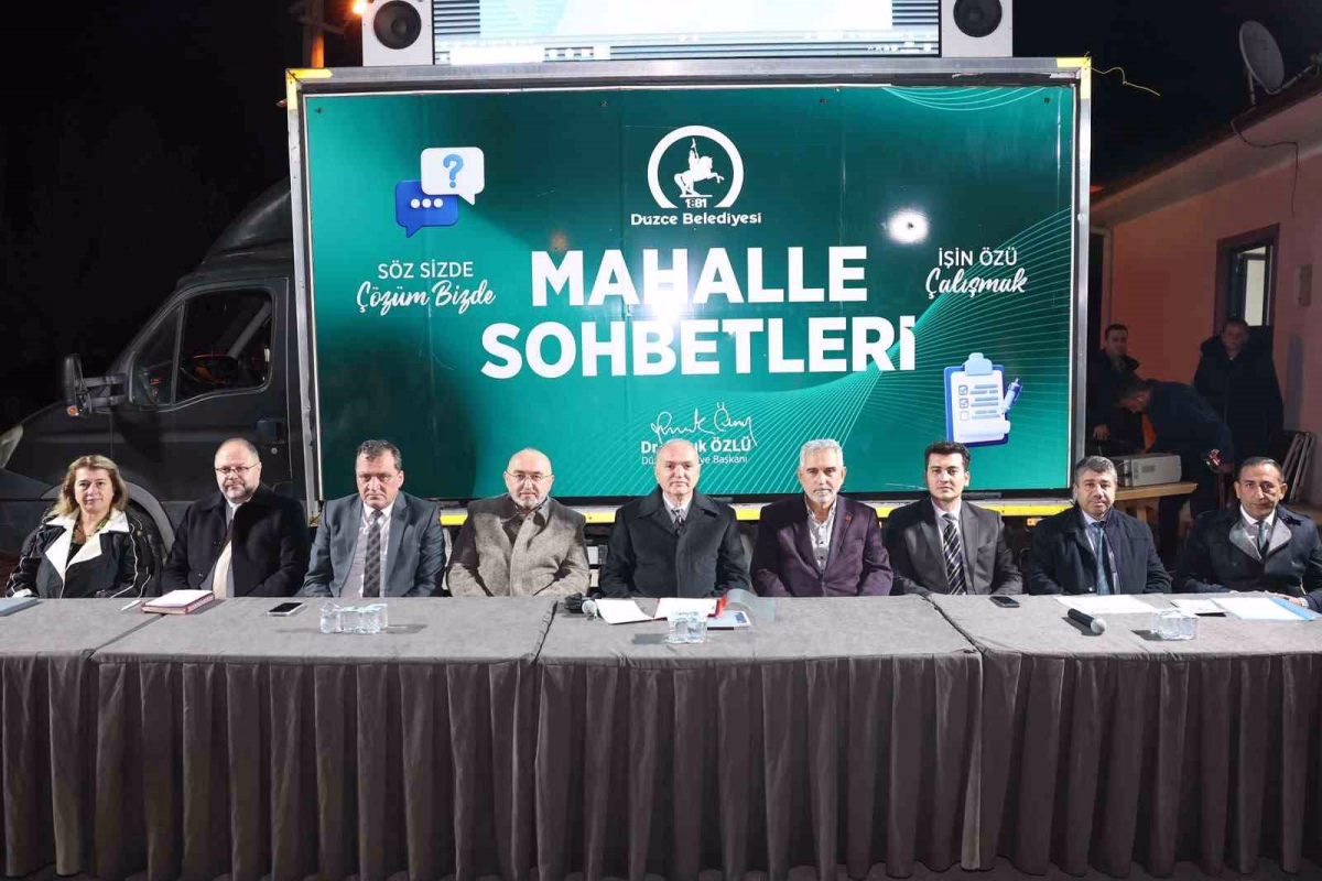 Düzce'de altyapı ve su müjdesi