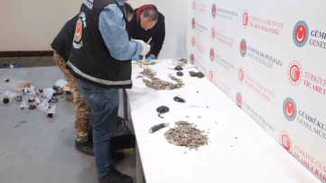 Edirne Gümrüğünde binlerce tarihi eser yakalandı