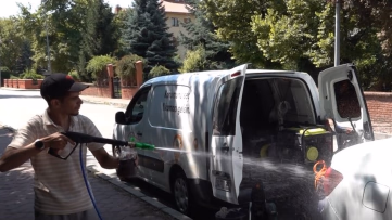 Eskişehir’de mobil araç yıkama dönemi başladı