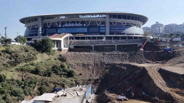 Galatasaray stadı çevresindeki çalışmalar sürüyor