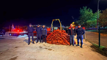 Gemlik’te Kaçak Midye Avına Para Cezası