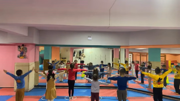 Germencik’te minikler hareket eğitimine başladı