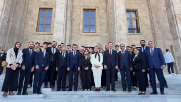 Kastamonulu Gençlerden Gazi Meclis’e Anlamlı Ziyaret: "Türkiye Yüzyılı Gençliğin Omuzlarında Yükselecek"