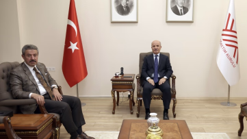 Milletvekili Tatar YÖK Başkanı Özvar'la Görüştü