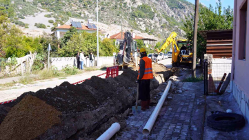 Muğla’da 40 yıllık su hatları yenileniyor