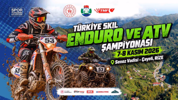 Rize’de Enduro ve ATV Şampiyonası