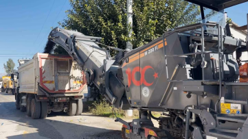 Saklıkent Bölgesinde Sıcak Asfalt Çalışmaları Başladı