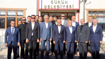 STSO Başkanı Özdemir Gürün'de esnafla buluştu