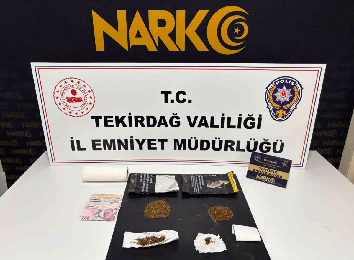 Tekirdağ’da Uyuşturucu Operasyonlarında 45 Tutuklama