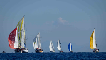 The Bodrum Cup'ta rota Knidos'a çevrildi