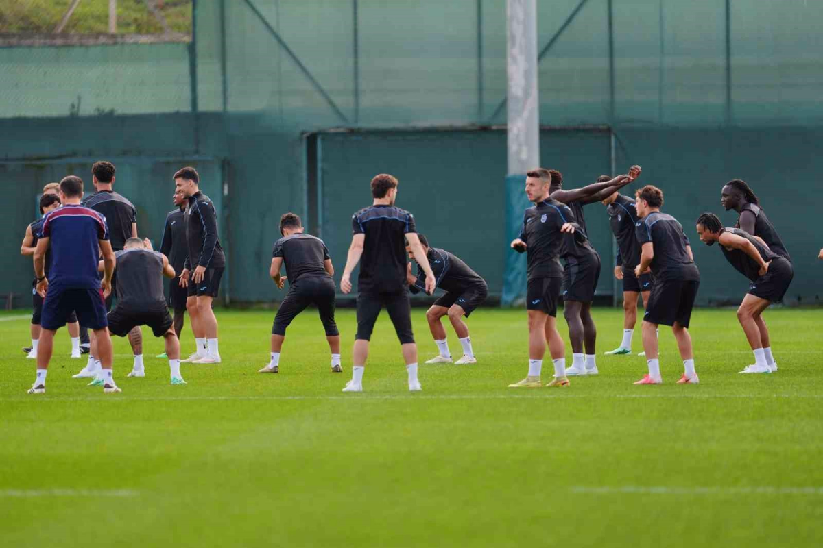 Trabzonspor Hearts Maçına Hazır