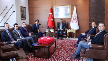 Vali Hacıbektaşoğlu BAKKA ve OECD Heyetini Kabul Etti