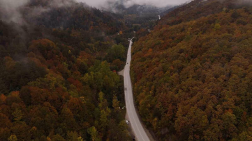 Abant Yolu Sonbahar Renkleriyle Göz Kamaştırdı