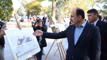 Başkan Altay Mevlana Caddesi Çalışmalarını İnceledi