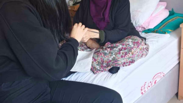Bilecik'te huzurevi sakinlerine kişisel bakım desteği