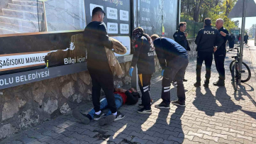 Bolu'da iş görüşmesine giden genç bayıldı