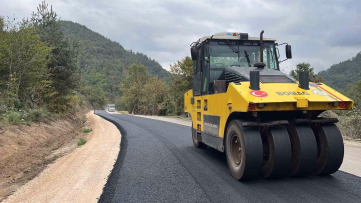 Düzce'de Turizm Yollarına Asfalt Yatırımı